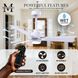 Atlas Alessandra-LK 56 inch Matte White Indoor/Outdoor Ceiling Fan