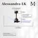 Atlas Alessandra-LK 42 inch Textured Bronze with Matte White Blades Indoor/Outdoor Ceiling Fan