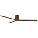 Atlas Irene-3H 72 inch Walnut with Walnut Tone Blades Ceiling Fan