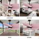 Atlas Alessandra TROPICAL - LK 48 inch Textured Bronze with Light Pink Blades Ceiling Fan