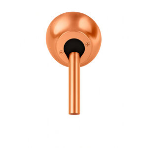 Matthews-Gerbar Brushed Copper Fan Canopy, Slant