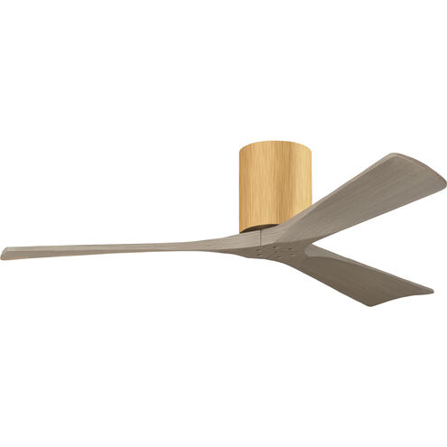 Atlas Irene-3H 52 inch Gray Ash with Light Maple Blades Ceiling Fan