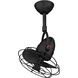 Atlas Diane 13 inch Matte Black Ceiling Fan, Atlas