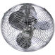 Atlas Kaye 17 inch Polished Chrome Wall/Ceiling Fan, Atlas