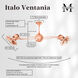 Matthews-Gerbar Italo Ventania 13 inch Polished Copper Rotational Ceiling Fan, Matthews-Gerbar