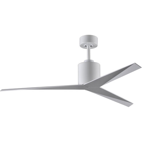 Atlas Eliza 56 inch Gloss White Ceiling Fan, Paddle Fan