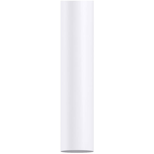 Atlas Matte White Fan Down Rod in 5