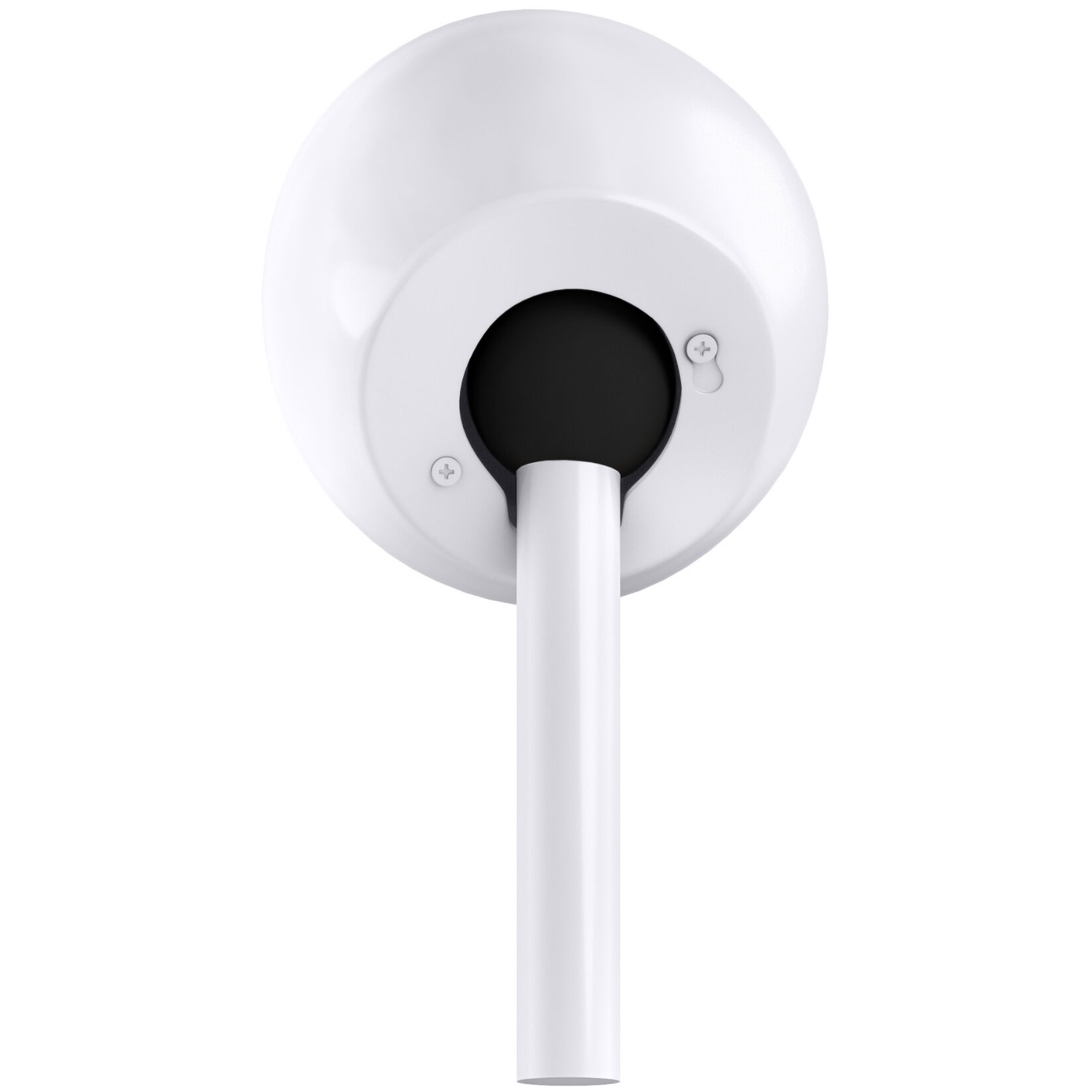 Atlas Gloss White Fan Canopy, Cathedral Ceiling Mount