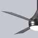 Atlas Donaire 52 inch Brushed Bronze with Silver Tone Blades Outdoor Ceiling Fan, Coastal Wet Rated