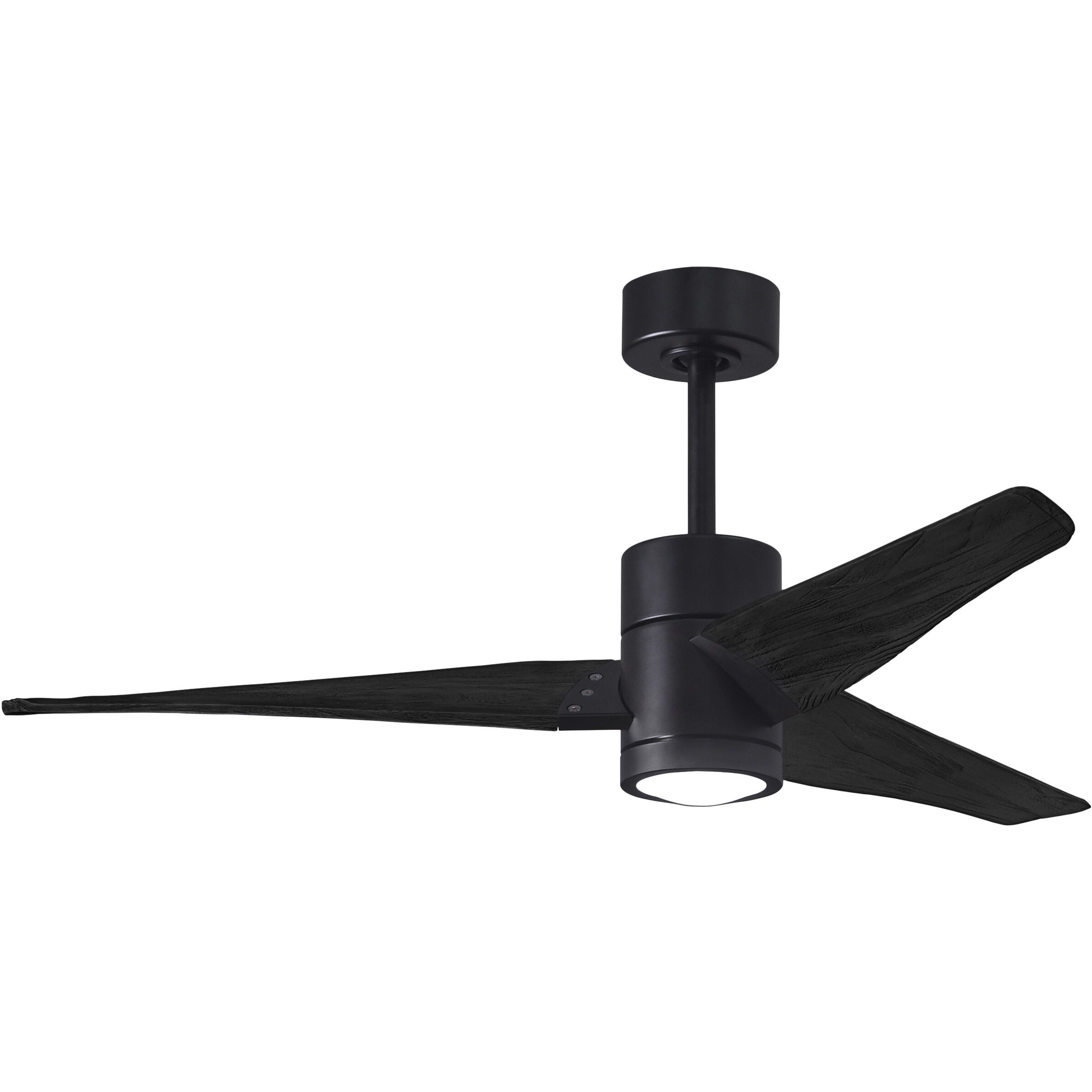 Atlas Super Janet 52 inch Matte Black Ceiling Fan, Atlas