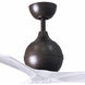 Atlas Irene-3 42 inch Textured Bronze with Matte White Blades Ceiling Fan, Atlas