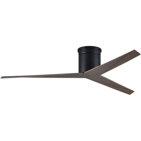 Atlas Eliza-H 56 inch Matte Black with Gray Ash Blades Ceiling Mount Paddle Fan, Atlas