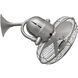 Atlas Kaye 17 inch Brushed Nickel Wall/Ceiling Fan, Atlas