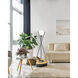 Salvezinas 59 inch 60.00 watt Matte Black Floor Lamp Portable Light
