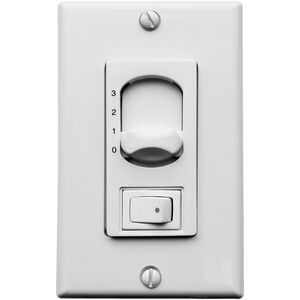 Atlas Black Fan Wall Control