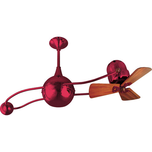 Matthews-Gerbar Brisa 2000 40 inch Red with Mahogany Blades Ceiling Fan