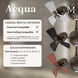 Atlas Acqua 16 inch Textured Bronze with Mahogany Tone Blades Rotational Ceiling Fan, Atlas