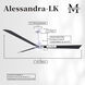 Atlas Alessandra - LK 72 inch Matte White with Matte Black Blades Transitional Ceiling Fan