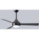 Atlas Donaire 52 inch Brushed Bronze with Silver Tone Blades Outdoor Ceiling Fan, Coastal Wet Rated
