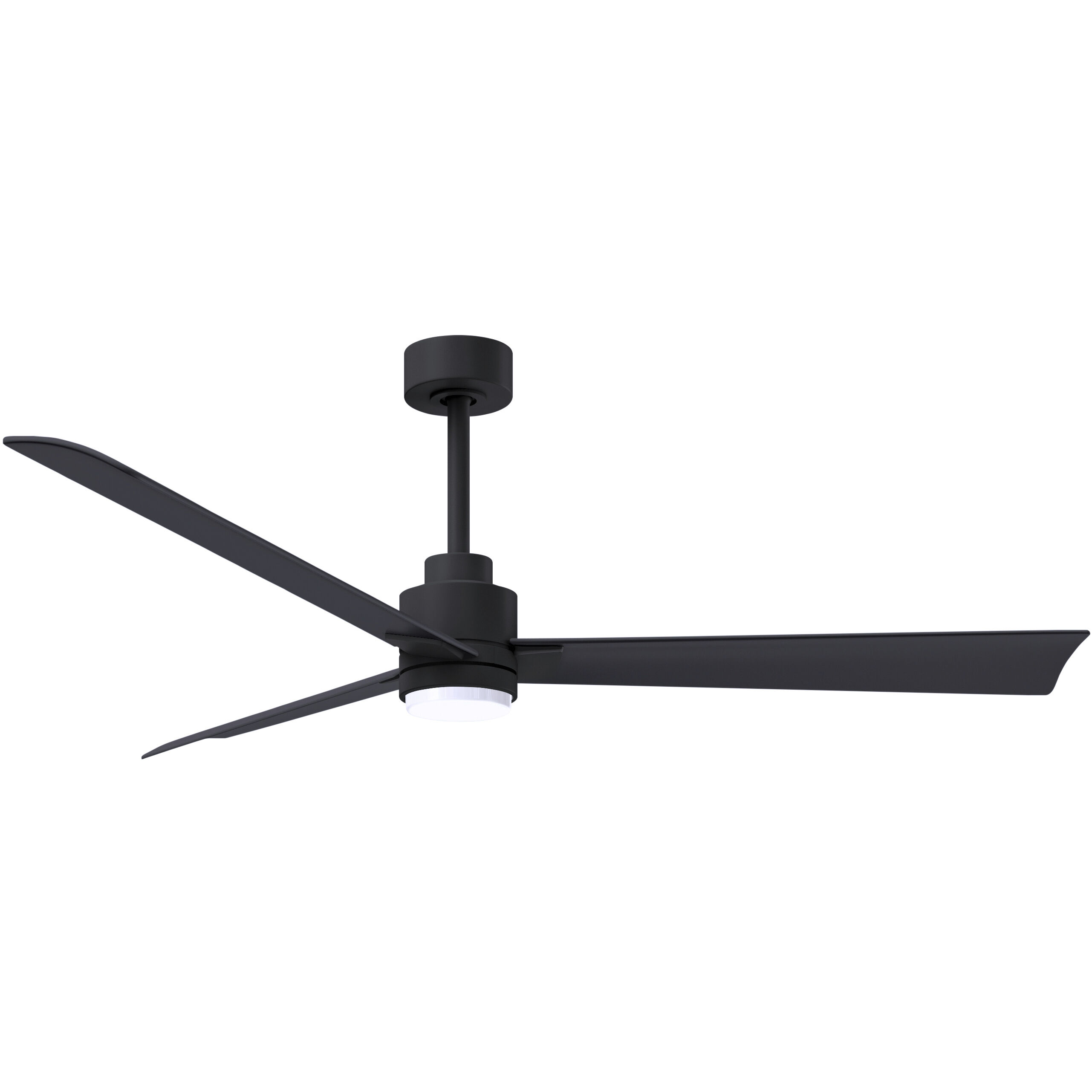 Atlas Alessandra - LK 56 inch Matte Black Ceiling Fan