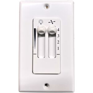 Atlas Black Fan Wall Control