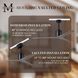 Atlas Eliza 56 inch Matte Black with Gray Ash Blades Ceiling Fan, Paddle Fan