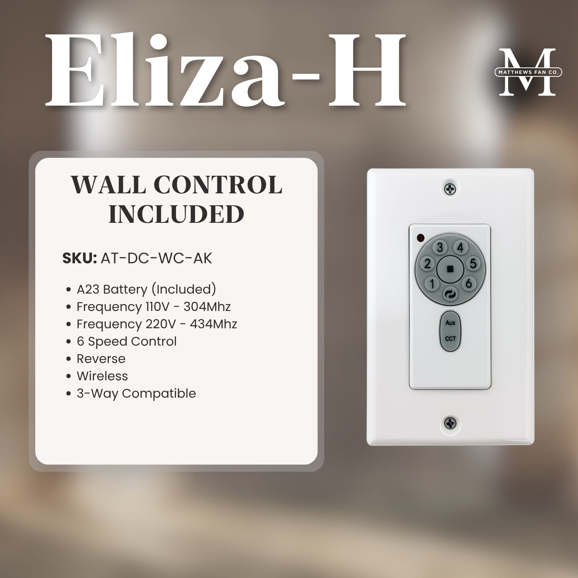 Atlas Eliza-H 56 inch Matte Black with Brushed Nickel Blades Flush Mount Ceiling Fan, Atlas