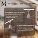 Atlas Molly 56 inch Brushed Nickel with Old Oak Tone Blades Ceiling Fan