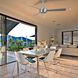 Atlas Donaire 52 inch Brushed Stainless with Silver Blades Indoor/Outdoor Ceiling Fan, 316 Marine Grade Stainless Steel