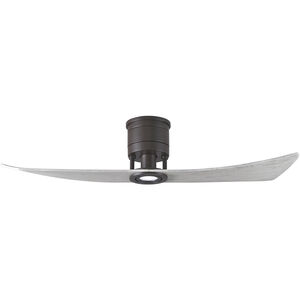 Atlas Lindsay 52 inch Textured Bronze with Barn Wood tone Blades Ceiling Fan, Atlas