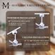 Atlas Alessandra 42 inch Matte White with Brushed Nickel Blades Indoor/Outdoor Ceiling Fan