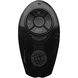 Atlas Donaire 52 inch Matte Black with Silver Blades Indoor/Outdoor Ceiling Fan, 316 Marine Grade Stainless Steel