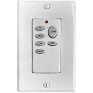 Atlas Black Fan Wall Control