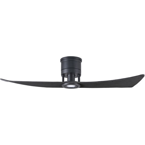 Atlas Lindsay 52 inch Matte Black Ceiling Fan, Atlas