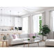 Atlas Eliza-H 56 inch Gloss White Ceiling Mount Paddle Fan, Atlas
