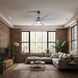 Atlas Ariella-LK 64 inch Textured Bronze with Barn Wood Tone Blades Ceiling Fan