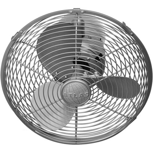 Atlas Kaye 17 inch Brushed Nickel Wall/Ceiling Fan, Atlas