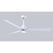 Atlas Alessandra-LK 56 inch Matte White Indoor/Outdoor Ceiling Fan
