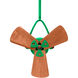 Matthews-Gerbar Jarold Direcional 16 inch Green with Mahogany Blades Ceiling Fan