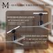 Atlas Eliza 56 inch Matte Black with Barn Wood Blades Ceiling Fan, Paddle Fan