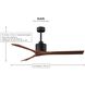 Atlas Nan 42 inch Matte White with Barnwood Tone Blades Ceiling Fan in Barn Wood