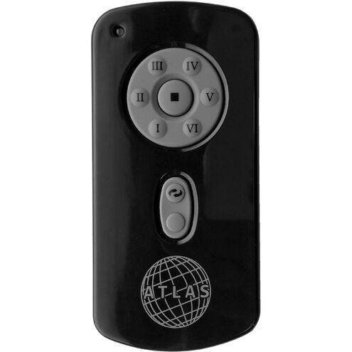 Atlas Irene-3H 72 inch Brushed Bronze with Matte Black Blades Ceiling Fan