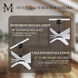 Atlas Ariella - LK 64 inch Matte Black with Matte White Blades Ceiling Fan