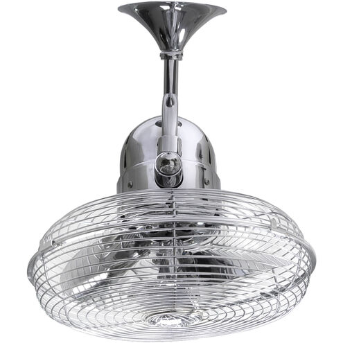 Atlas Kaye 17 inch Polished Chrome Wall/Ceiling Fan, Atlas