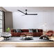 Atlas Alessandra-LK 56 inch Matte Black Indoor/Outdoor Ceiling Fan