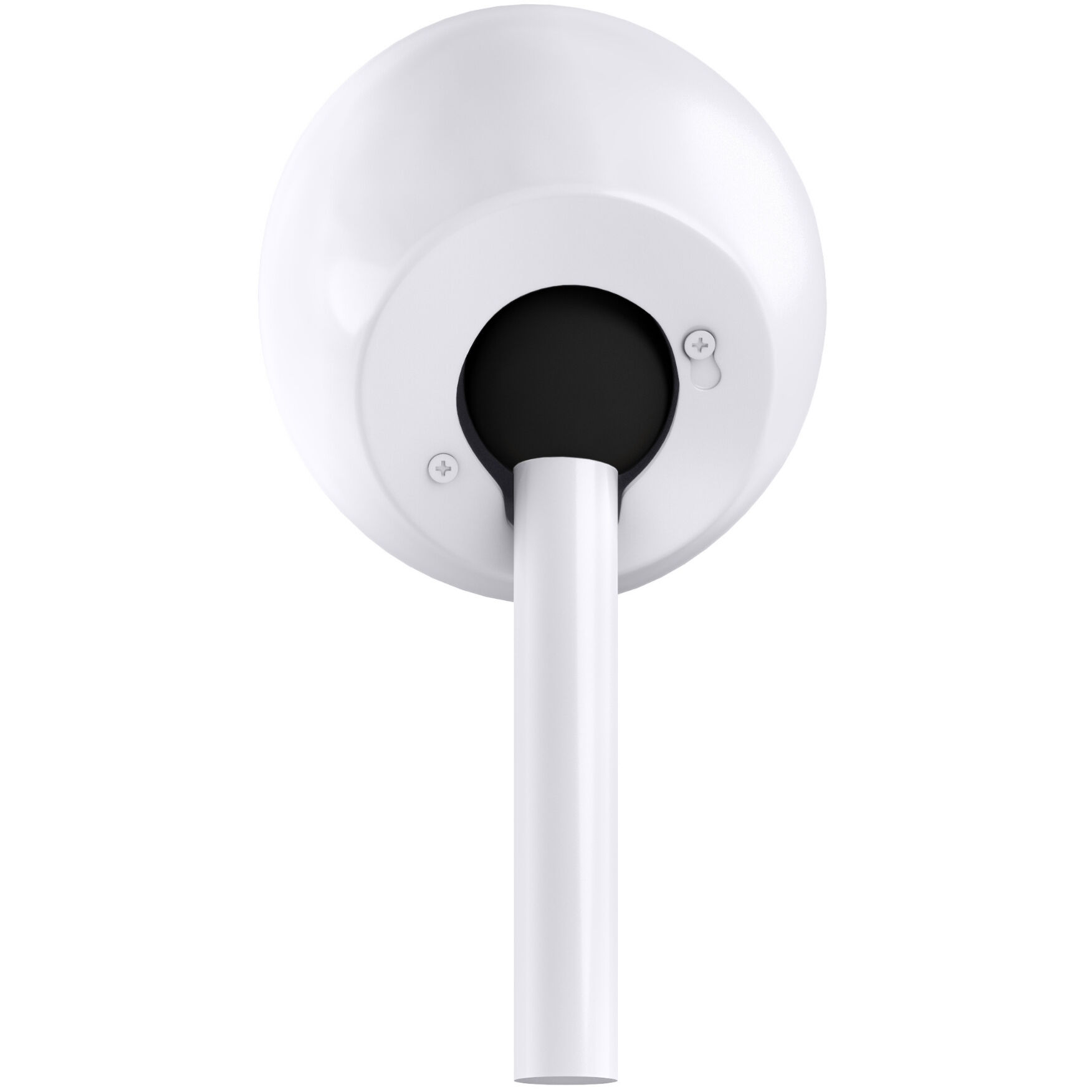 Matthews-Gerbar Gloss White Fan Canopy, Slant Ceiling Mount