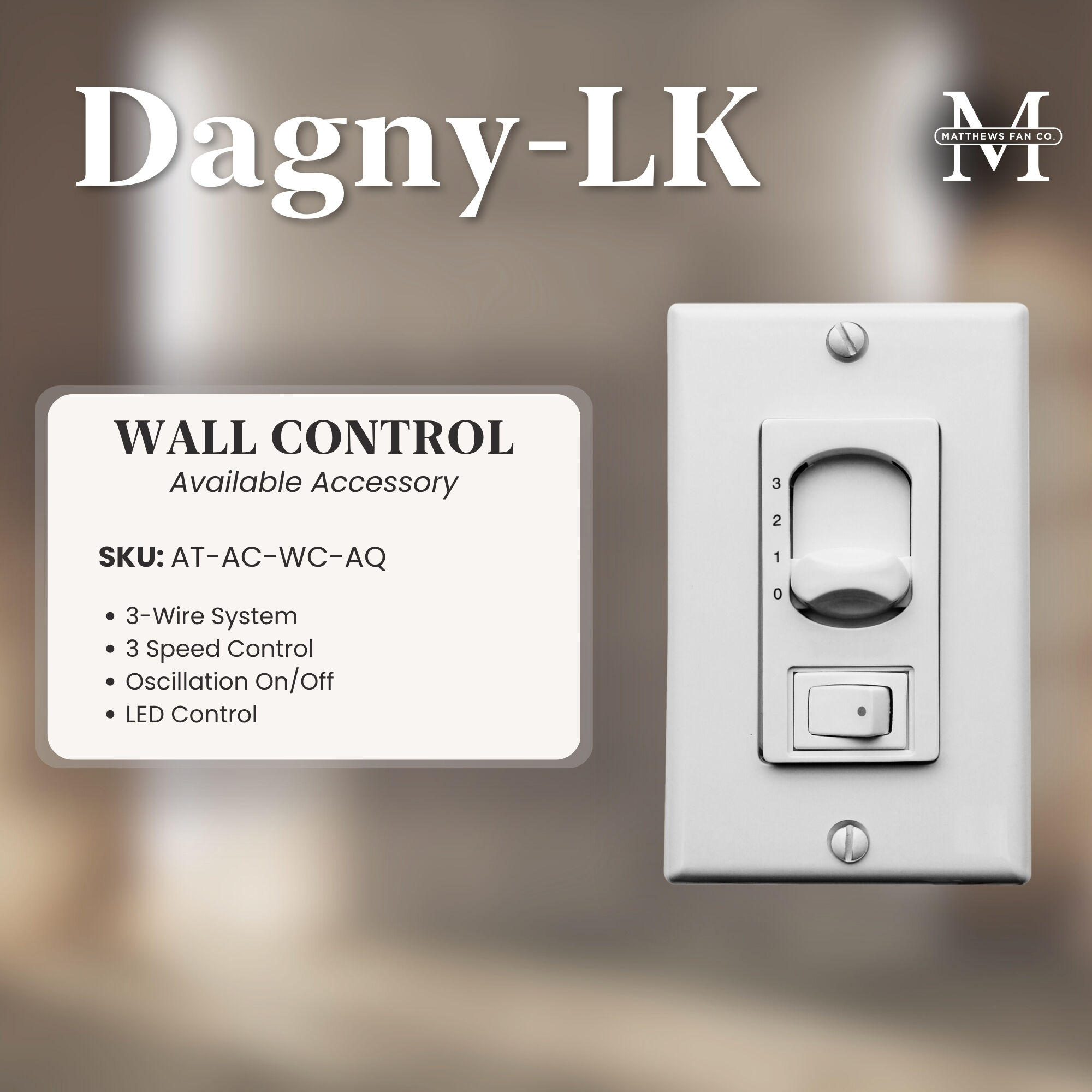 Atlas Dagny - LK 16 inch Textured Bronze with Barn Wood Tone Blades Rotational Ceiling Fan