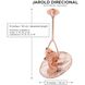 Matthews-Gerbar Jarold Direcional 13 inch Ametista Ceiling Fan