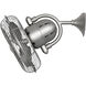 Atlas Kaye 17 inch Brushed Nickel Wall/Ceiling Fan, Atlas