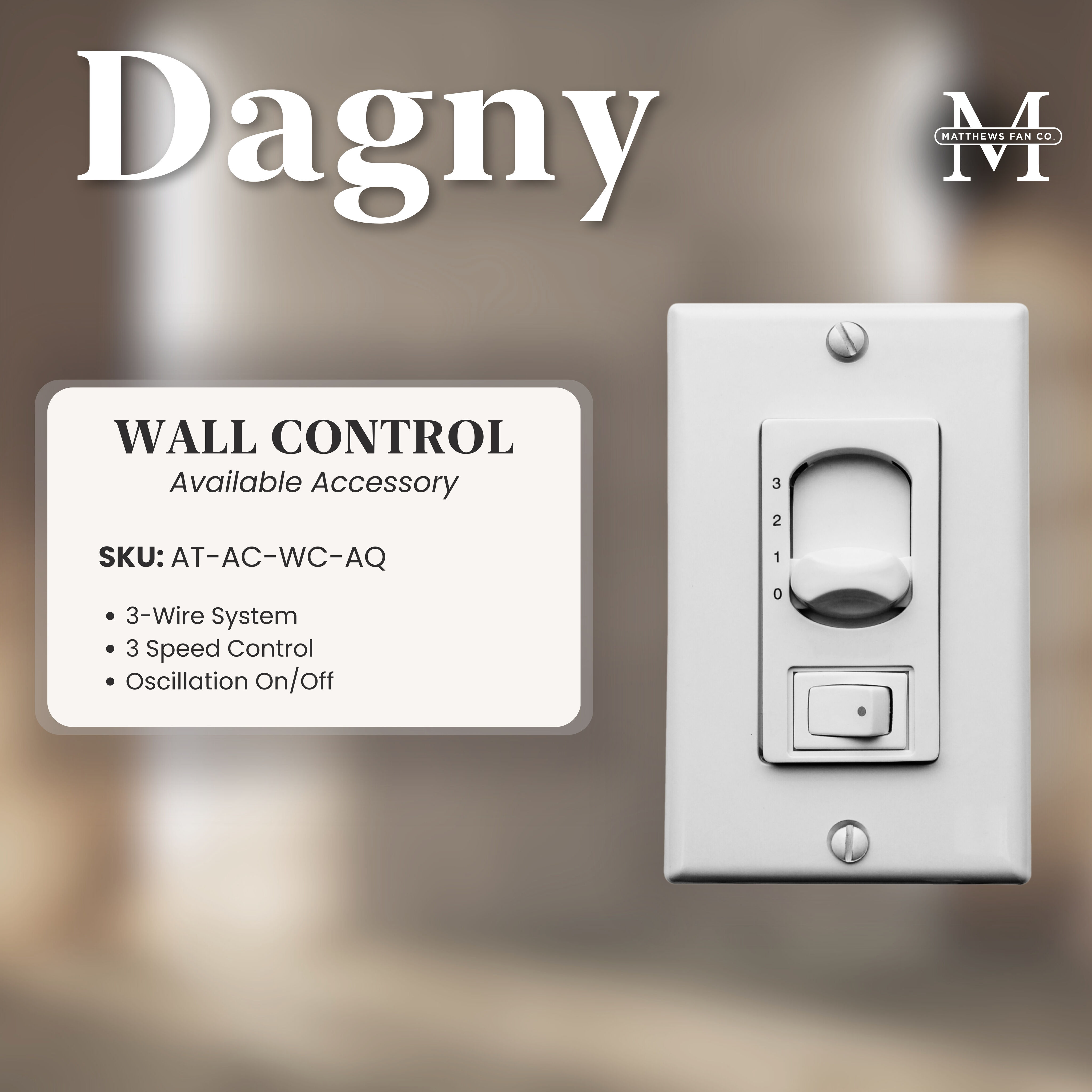 Atlas Dagny 16 inch Textured Bronze with Mahogany Tone Blades Rotational Ceiling Fan, Atlas